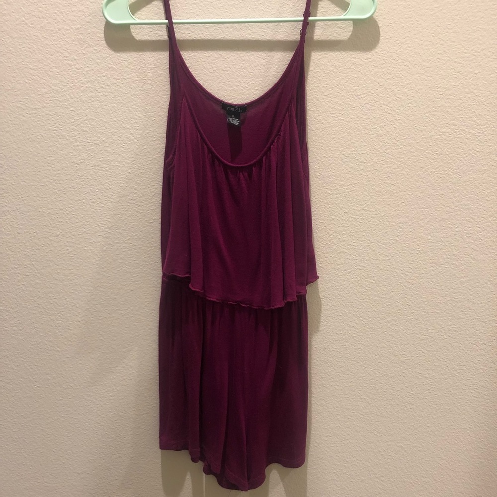 Purple Romper